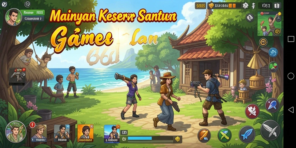 Screenshot gameplay 666I menampilkan momen keseruan dan tantangan.