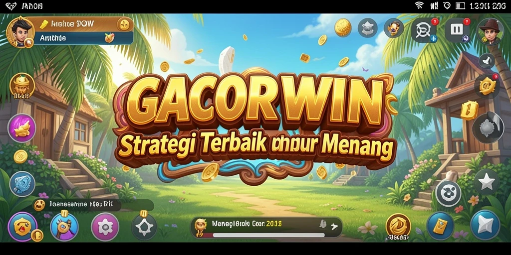 Tampilan gameplay menegangkan di GACORWIN dengan strategi taktis.