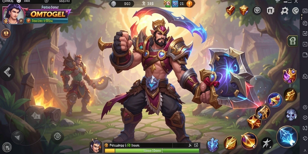 Tampilan menarik dalam gameplay ARPG OMTOGEL