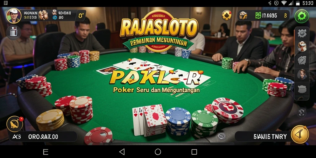 Tampilan gameplay seru di RAJASLOTO dengan fitur menarik.