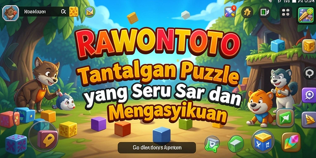 Tampilan gameplay <strong>RAWONTOTO</strong> yang mengasyikkan dengan berbagai teka-teki.