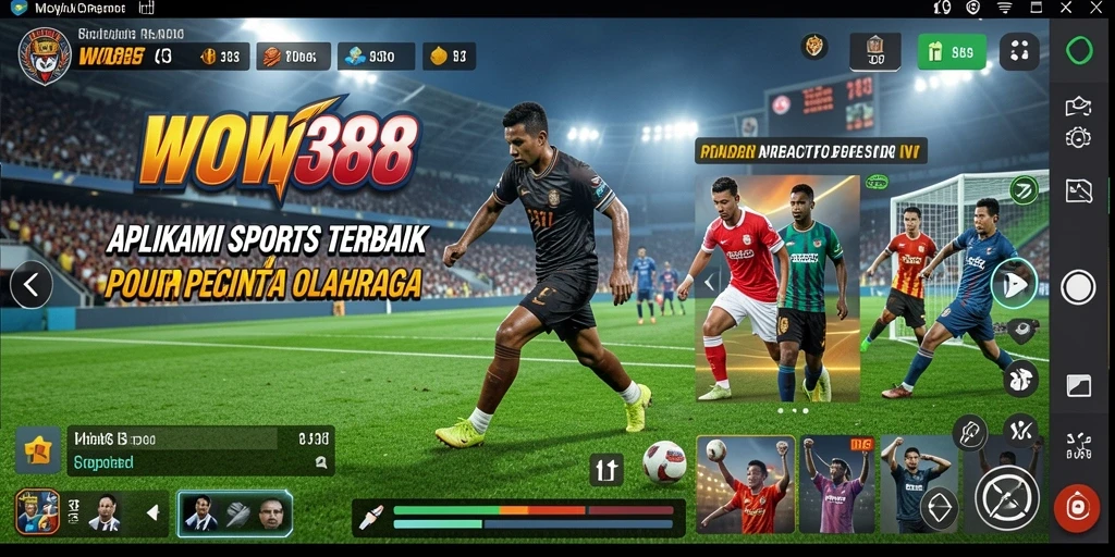 Screenshot gameplay WOW388 dengan fitur olahraga mengasyikkan.