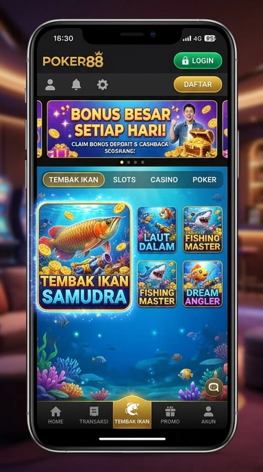 Fitur permainan menarik dalam aplikasi poker88.